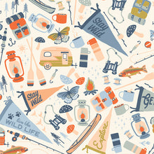 Load image into Gallery viewer, Art Gallery Fabrics - Happy Camper - Jamboree - 1/2 YARD CUT