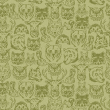 Load image into Gallery viewer, Art Gallery Fabrics - Happy Camper - Wildlife Buddies - 1/2 YARD CUT