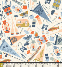 Load image into Gallery viewer, Art Gallery Fabrics - Happy Camper - Jamboree - 1/2 YARD CUT