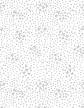 Load image into Gallery viewer, Timeless Treasures - Whiteout Tiny Patriotic Stars - 1/2 YARD CUT