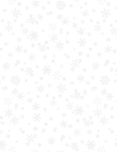 Load image into Gallery viewer, Timeless Treasures - Whiteout Snowflakes - 1/2 YARD CUT