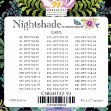 Load image into Gallery viewer, Northcott - Nightshade - 5” Chips
