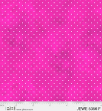 Load image into Gallery viewer, P&B Textiles - Jewel - Pin Dot - Fuchsia - 1/2 YARD CUT