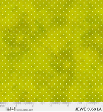 Load image into Gallery viewer, P&B Textiles - Jewel - Pin Dot - Apple Green - 1/2 YARD CUT