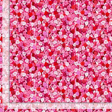 Load image into Gallery viewer, Timeless Treasures - Be Mine - Valentine Candy Hearts - 1/2 YARD CUT