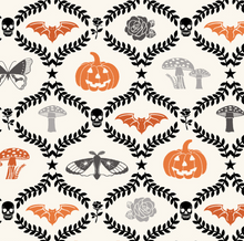Load image into Gallery viewer, Maywood Studios - Goth Gardens - Goth Vines - 1/2 YARD CUT