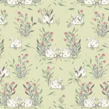 Load image into Gallery viewer, Art Gallery Fabrics - Mademoiselle - Swan Soiree - 1/2 YARD CUT