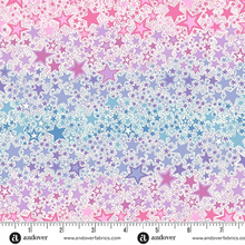 Load image into Gallery viewer, Andover Prints - Makower UK - Dance Class - Ombre Star - 1/2 YARD CUT