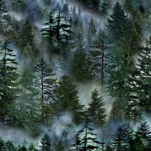 Load image into Gallery viewer, End of Bolt - Misty Mountain Evergreen Forest - 34"