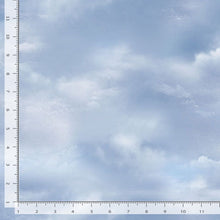 Load image into Gallery viewer, Timeless Treasures - Misty Mountain Clouds - 1/2 YARD CUT