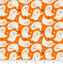 Load image into Gallery viewer, Phoebe Fabrics - Ghostly Garden - Ghostly Night - 1/2 YARD CUT