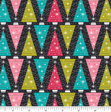 Load image into Gallery viewer, Phoebe Fabrics - Deck the Halls - Tree Triming Party - 1/2 YARD CUT