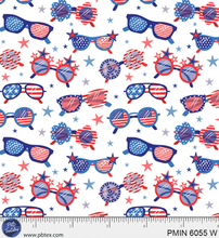 Load image into Gallery viewer, P&B Textiles - Patriotic Minis - Spectacular Allover - 1/2 YARD CUT