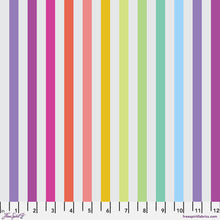 Load image into Gallery viewer, Tula Pink - True Colors Disco Stripe - Whisper - 1/2 YARD CUT