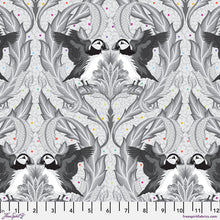 Load image into Gallery viewer, Tula Pink - Graywork - Huffin & Puffin - Whisper - 1/2 YARD CUT