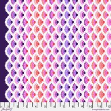 Load image into Gallery viewer, Tula Pink - Floral Reef - Aquatic Lace - Ultraviolet - 1/2 YARD CUT