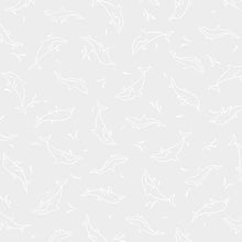 Load image into Gallery viewer, P&B Fabrics - Ramblings by the Sea - Sea Dolphin Dance - 1/2 YARD CUT
