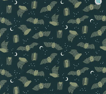 Load image into Gallery viewer, Ruby Star Society - Freaky Familiars - Galaxy Fat Bats - 1/2 YARD CUT