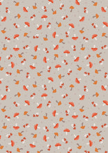 Load image into Gallery viewer, Lewis & Irene - Small Things Snuggle Season - Toadstools - 1/2 YARD CUT