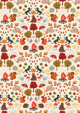 Load image into Gallery viewer, Lewis & Irene - Small Things Snuggle Season - Mirror - 1/2 YARD CUT