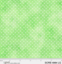 Load image into Gallery viewer, P&B Textiles - Sorbet - Pin Dot - Light Green - 1/2 YARD CUT