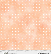 Load image into Gallery viewer, P&B Textiles - Sorbet - Pin Dot - Light Coral - 1/2 YARD CUT