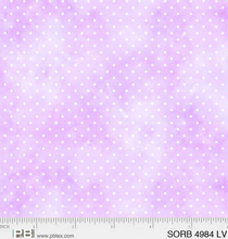 Load image into Gallery viewer, P&B Textiles - Sorbet - Pin Dot - Light Violet - 1/2 YARD CUT