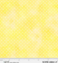 Load image into Gallery viewer, P&B Textiles - Sorbet - Pin Dot - Light Yellow - 1/2 YARD CUT