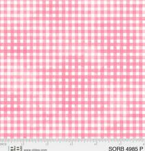 Load image into Gallery viewer, P&B Textiles - Sorbet - Gingham - Pink - 1/2 YARD CUT