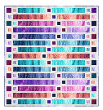 Load image into Gallery viewer, Staggered Strips Quilt Kit