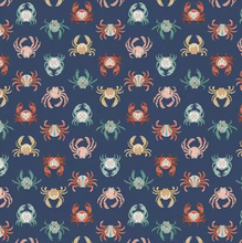Load image into Gallery viewer, Dear Stella - Shell We Dance? - Crabulous - 1/2 YARD CUT