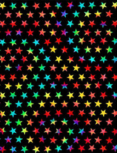 Load image into Gallery viewer, Timeless Treasures - Tie Dye Groovy Stars - 1/2 YARD CUT