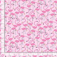 Load image into Gallery viewer, Dear Stella - Alphabet Soup - Flamingle - 1/2 YARD CUT