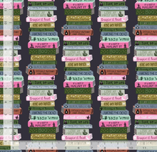 Load image into Gallery viewer, Dear Stella - Love At First Bite - Trick or Read - 1/2 YARD CUT