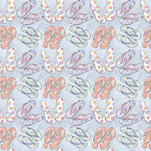 Load image into Gallery viewer, Dear Stella - Aloha - Flip Flops - 1/2 YARD CUT