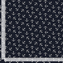 Load image into Gallery viewer, Dear Stella - Seafarer - Anchors - 1/2 YARD CUT