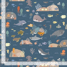 Load image into Gallery viewer, Dear Stella - Beyond the Sea - Into the Deep - 1/2 YARD CUT