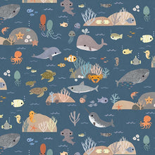 Load image into Gallery viewer, Dear Stella - Beyond the Sea - Into the Deep - 1/2 YARD CUT