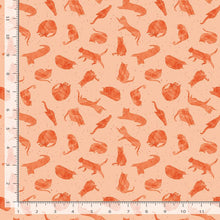 Load image into Gallery viewer, End of Bolt - Curious Garden - Orangeade Kitties - 23"