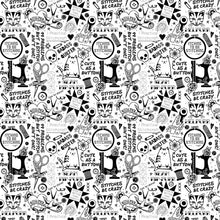 Load image into Gallery viewer, Dear Stella - Quilty Helpurrs - Pardon Ymy Puns - 1/2 YARD CUT