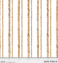 Load image into Gallery viewer, P&B Textiles - Sea Whispers - Rope Stripe - 1/2 YARD CUT