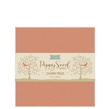 Load image into Gallery viewer, Tilda Fabrics - PoppySeed - Charm Pack 5in