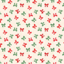 Load image into Gallery viewer, P&B Textiles - Tis the Season - Tossed Bows - 1/2 YARD CUT