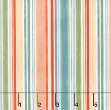 Load image into Gallery viewer, Lumin/White Owl - Paddle Pine - Stripes - 1/2 YARD CUT