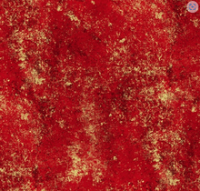 Load image into Gallery viewer, Hoffman - Brilliance - Red w/Metallic Gold - 1/2 YARD CUT