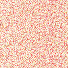 Load image into Gallery viewer, P&B Textiles - Wild Waters - Dot Blender - Orange and Yellow - 1/2 YARD CUT