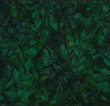 Load image into Gallery viewer, Hoffman - Bali Batik - Mother Earth Leafy Emerald - 1/2 YARD CUT
