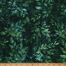 Load image into Gallery viewer, Hoffman - Bali Batik - Bigfoot - Leafy Hunter - 1/2 YARD CUT