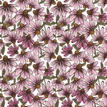 Load image into Gallery viewer, Clothworks - Coneflower Corral - Echinacea - 1/2 YARD CUT