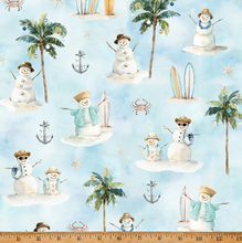 Load image into Gallery viewer, Hoffman - Seas & Greetings - Breeze - 1/2 YARD CUT
